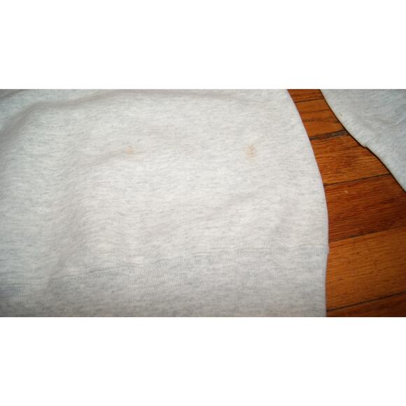 Vintage 90s Genuine Chevrolet Gray Large Hoodie Sweatshirt Chevy FOTL Embroider - Picture 10 of 10